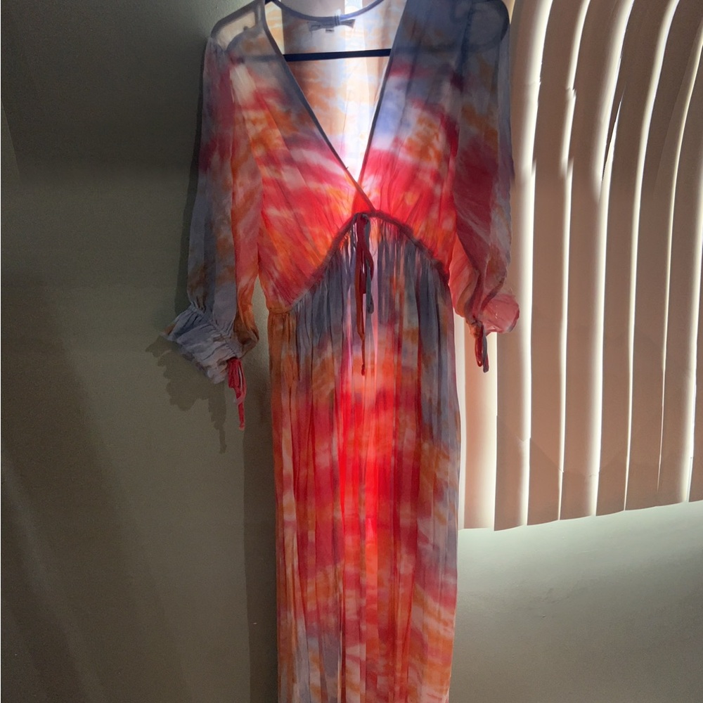 Young Broke and Fabulous maxi dress